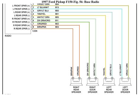 2001 f150 radio wiring pinout 